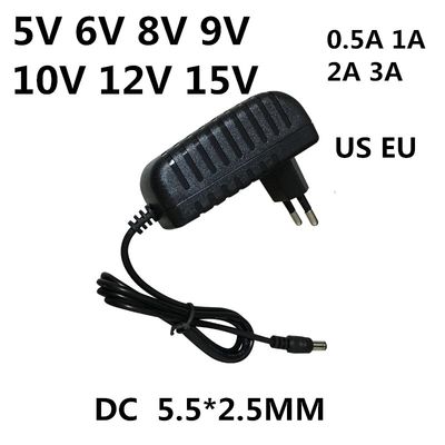 5V3A 9V2A Switching Power Adapter 12V 2A EU US สำหรับไฟ LED