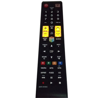 คุณภาพสูง AA59-00580A รีโมทคอนโทรลสำหรับ Samsung SMART TV พร้อมแสงไฟแทนที่ bn59-01198