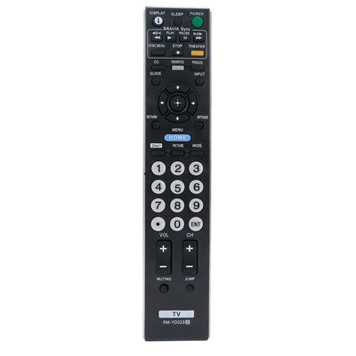 แทนที่ RM-YD023 รีโมทคอนโทรลสำหรับ Sony TV KDL-40W4100 KDL-42V4100 KDL-46W4100