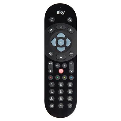 รีโมทคอนโทรลอินฟราเรดสากลเหมาะสำหรับ Sky Q TV Box ไม่มีเสียง